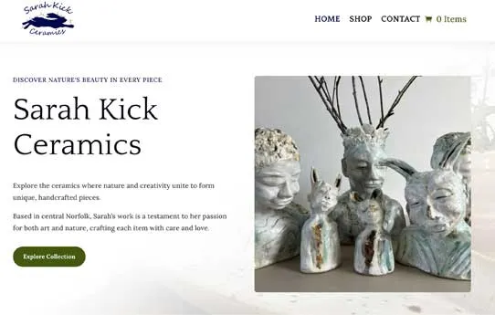 Sarah Kick ceramics